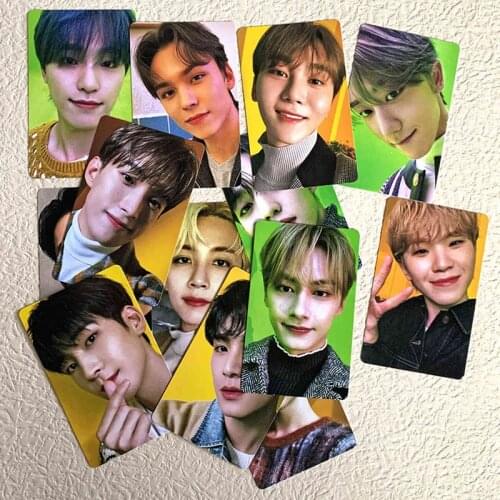 15Pcs/Set KPOP Seventeen Team Album Collection Poster HD Photocard Self Made LOMO Card Photocard