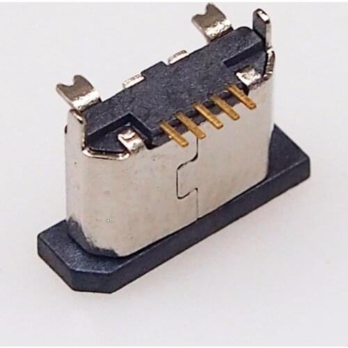 25pcs Vertical SMT Micro USB Female socket micro 5p USB Jack 180 degree SMT