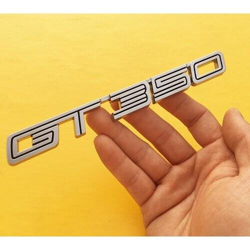 3D Metal GT350 Auto Trunk Tailgate Emblem Badge Decal Sticker Car Accessories