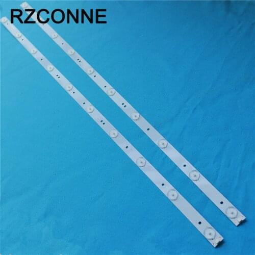 6pcs/set 750mm*17mm 10leds 30V TV Panel Backlight Lamps LED Strips w/ Optical Lens Fliter for 39''/40'' TV LCD Monitor New