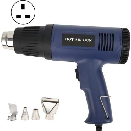 AC 220V Hot Air Gun Rear Cover Stepless Heat Temperature Adjustment 1600W For L-986A 987A