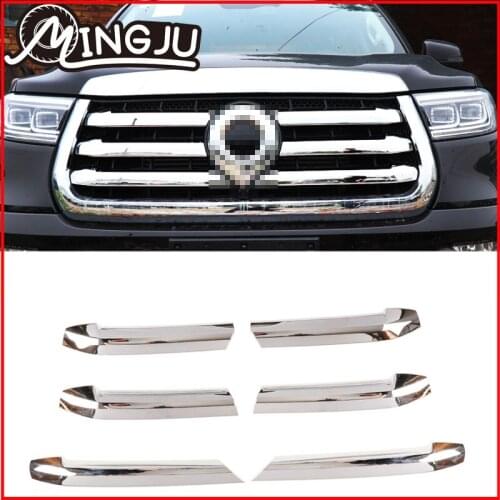 Car Styling Car Front Grille Hood Engine Cover Trim External Sequins Sticker Protector Accessories For Great Wall POER 2021 2022