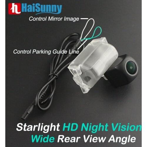 HaiSunny Car Rear View Camera HD CCD Night Vision Waterproof Fisheye Lens Backup Reverse Camera For Mazda CX 5 CX5 KF 2017~2020