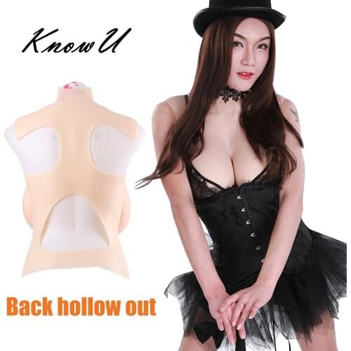 KnowU Large Fake Boobs Realistic Breasts Silicone Gel Tits Crossdresser Transgender Transvestites Shemale