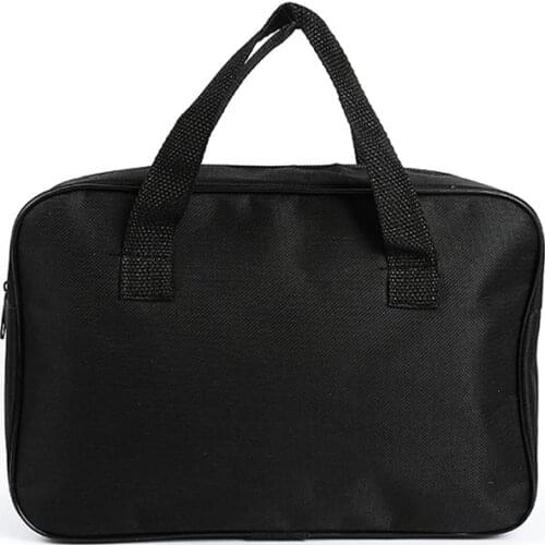 Black Organizer Bag Storage Handbag Nylon For Car Air Compressor Pump Automotive Tools Case