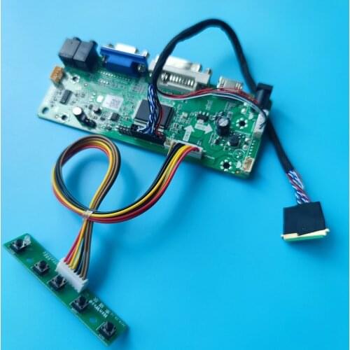 For 15.6" LP156WH4(TL)(Q1)/LP156WH4(TL)(Q4)/TLQ2/TLN3/TLN2 1366X768 cable card M.NT68676 DVI VGA LED LCD LVDS Controller board