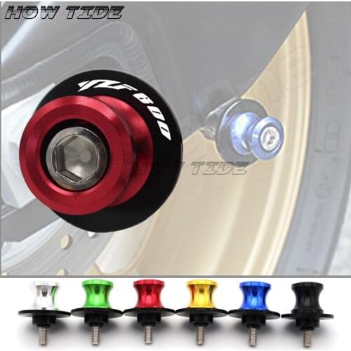 For Yamaha YZF600 R6 YZF 600 1999 2000 2001 2002 Motorcycle high quality accessorie Aluminum Swingarm Spools Slider Stand Screws