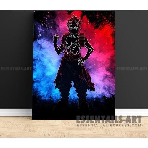 Eijiro Kirishima Naruto Anime Canvas Wall Art Painting Decor Bedroom Study studio print Living kid Room Home Decoration Prints