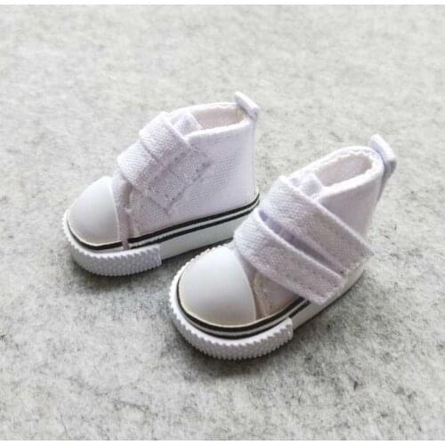 Hot Sale Doll Accessories 5CM BJD Doll Shoes 1/6 Canvas Shoes For Doll
