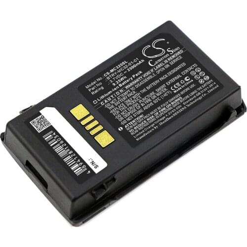 Cameron Sino Barcode Scanner Replacement Li-ion Battery 2500mAh For BTRY-MC32-01-01 Hioki MC3200, MC32N0, MC32 Free Tools