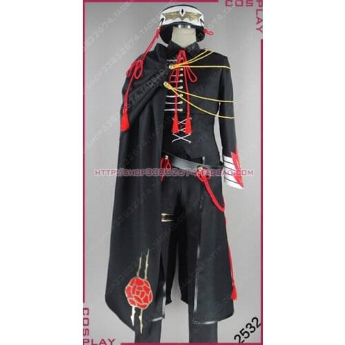 Code Geass Code Black in Ashford Lelouch Lamperouge Lelouch Britannia Cosplay Costume S002