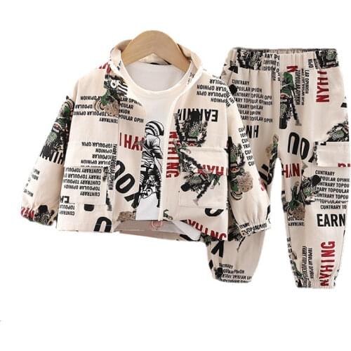Fashion Baby Clothes New Autumn Children Girls Clothing Boys Sport Jacket Pants 2Pcs/Sets Toddler Active Costume Kids Tracksuits