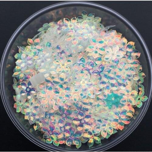 New Arrival 10mm Plum Blossom Flower Cup Loose Sequin Paillette Sewing,Wedding Craft,Women DIY Garment Accessory SFF10