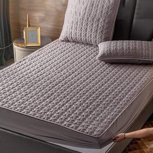 Bedspread On The Bed Soft Simple Style Solid Solor Bed Sheet Bed Sheet Cover-Wrinkle,Fade,Stain And Abrasion Resistant Sheets