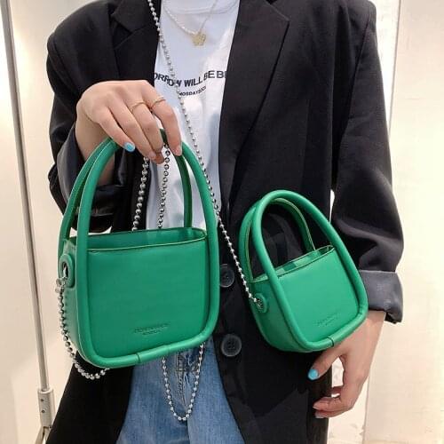 Luxury Woman Shoulder Bag High Quality Soft Leather Handbag and Purse Female Designer Chain Crossbody Bags Fashion Square Bag