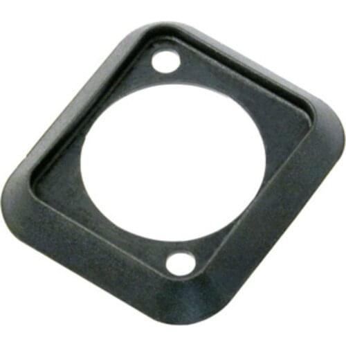 Swiss NEUTRIK SCDP-0 Black Cannon seat power base D type waterproof gasket rubber flexible gasket