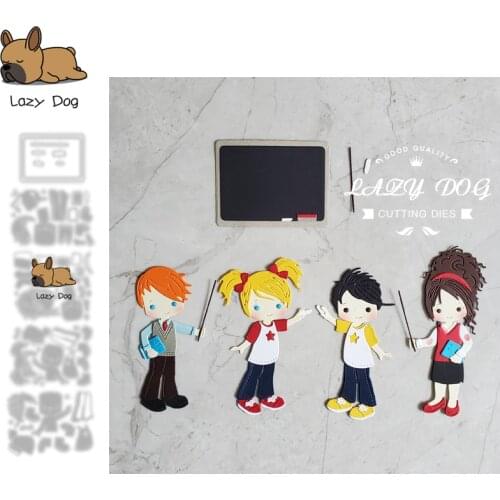 Teacher and Student Metal Cutting Die Scrapbooking Stencil DIY Mold Knife Craft Embossing Die Cuts Card Making New Dies For 2021