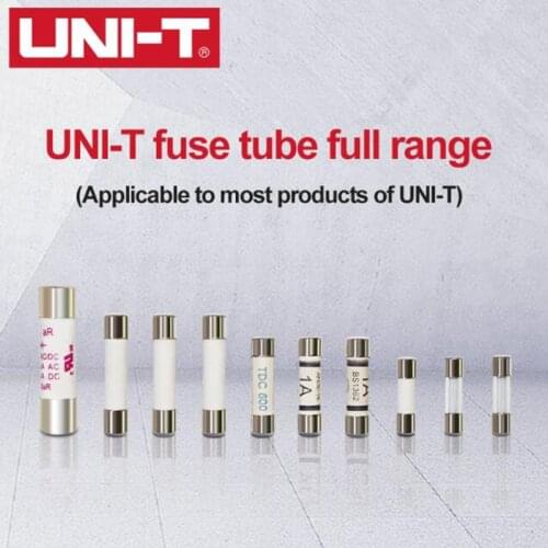 UNI-T Cartridge Fuse Fast Acting Fuse Porcelain Tube For Uni-t Multimeter UT61 UT139 UT890 UT39 UT105 UT171 Series