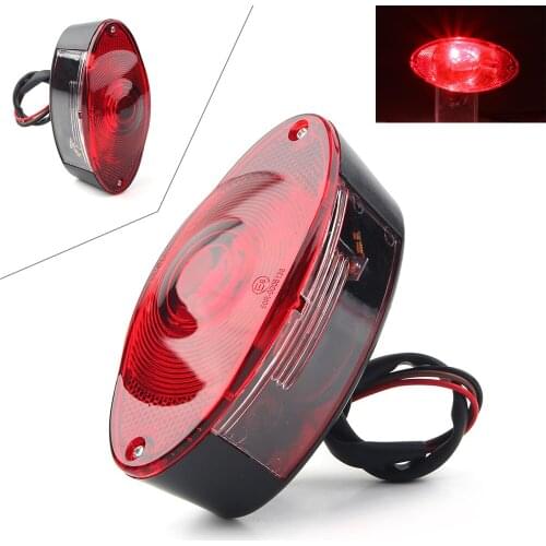 Rear Tail light Running Rear Lamp For Honda Yamaha For Kawasaki For Suzuki ATV Scooter Motocross Racing Universal