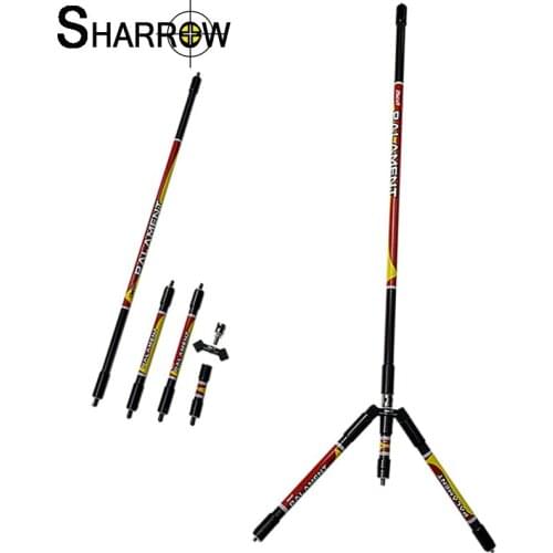 1set Archery Balance Bar Stabilizer Set Damper Stainless Steel Carbon Shock Absorber for Outdoor Hunting Shooting Accessories