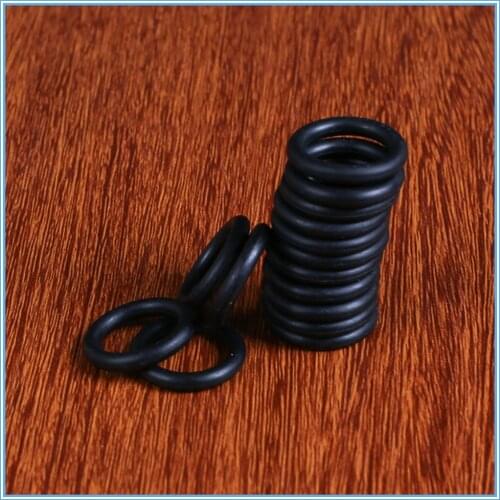 100Pcs 1/2'' Balck Rubber Silicon Gasket RO Water Filter Fitting for Water Pipe Male Thread