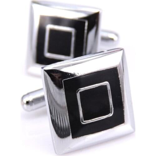 Free Shipping Alloy Silvery Cufflinks Vintage Design Factory Price Supply anti-oxidation cufflinks Men T Shirt Stud Cheap