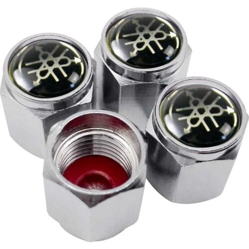 Car Styling Valve Stem Caps For Yamaha R1 R3 R6 R15 R25 YBR125 YBR250 XT600 DT125 FZ1 Tire Valve Wheel Cap Valve Cover Decor