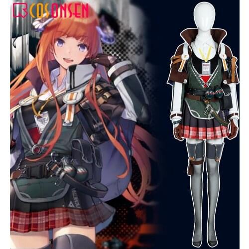 Arknights BAGPIPE Cosplay Costume Combat Uniform COSPLAYONSEN Custom Made