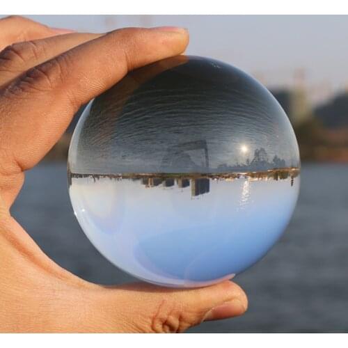 New Arrivel Clear Crystal Magic Ball Asian Natural Quartz Clear Crystal Healing Quoted Ball Sphere 40mm