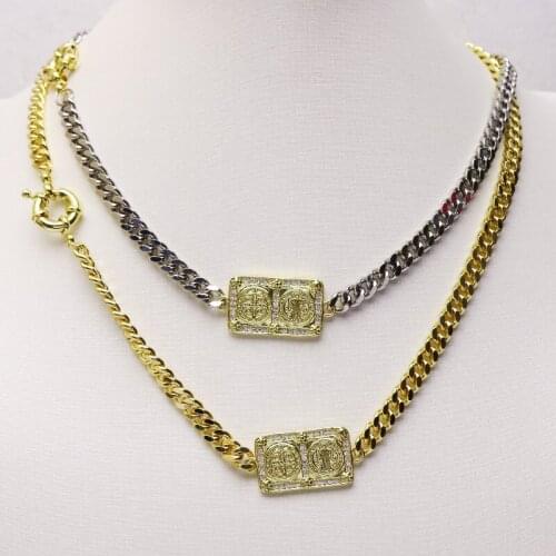 5 pieces Color matching necklace San benito necklace jewelry fashion accessories for women 9731