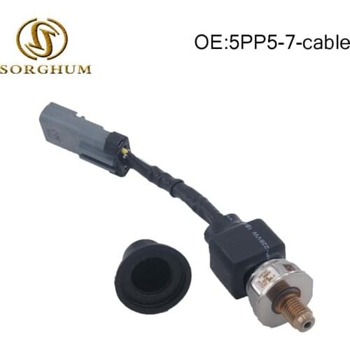 Rail Pressure Sensor 5PP5-7 With Cable For Cummins