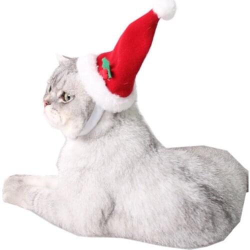 Pet Christmas Hat 2020 Funny Dog Cat Elk Reindeer Antlers Hairband Puppy Headwear Xmas New Year Pet Decoration 3