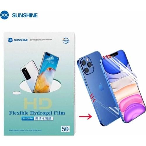 Sunshine SS-057H HD Hydrogel Film Mobile phones Screen Front Film Transparent Film For SS-890C RL-870C Cutting Film Machine