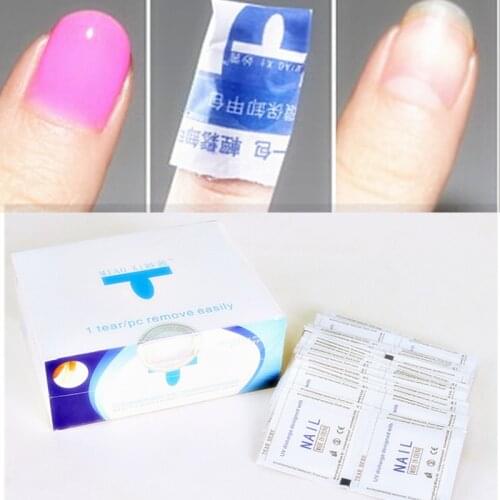 SowSmile Lint-free Nail Polish Remover Wipes