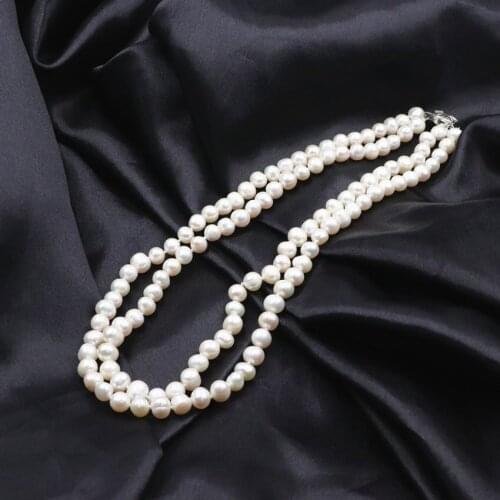 Surprise Natural Oyster Freshwater Pearl Necklace for Women Layers Wish Pearls Beads Necklaces Jewelry Valentines Day Gift A762