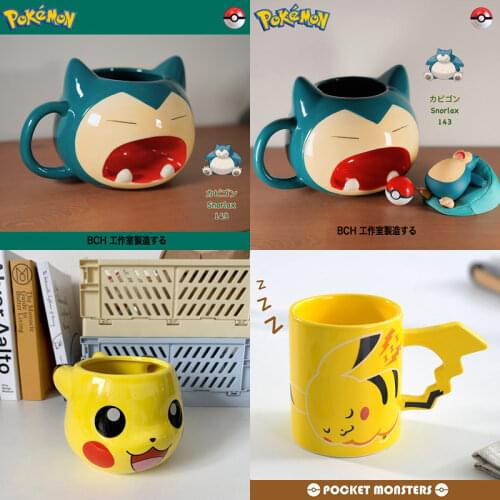 TOMY Pokemon Action Figure Detective Pikachu Pokemon Mark Cup Water Cup