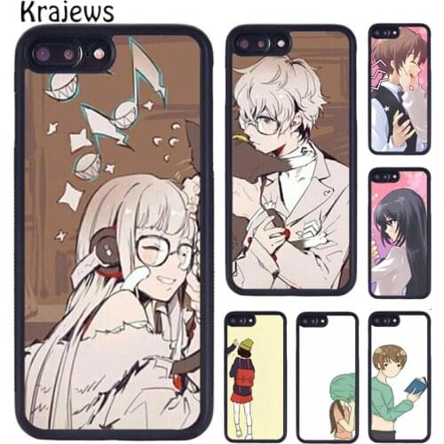 Krajews Funny Girls Best Friends BFF Matching Phone Case For iPhone X XR XS 11 12 Pro MAX 5 6 7 8 Plus Samsung S7 S8 S9 S10