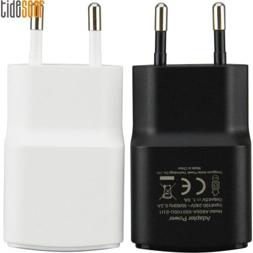 10pcs 5V 1A Mobile Phone Charger Travel Wall Adapter Single USB Port Universal For iPhone 11 Xiaomi mi8 Huawei Samsung EU Plug