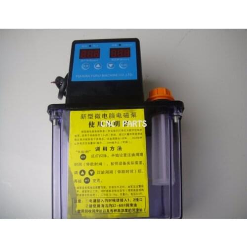 1L Automatic Lubrication pump 220V Digital electronic Timer Oil Pump
