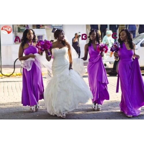 2015 long Purple lavender bridesmaid dresses Sexy classic halter backless gown high quality handmade graceful party gown
