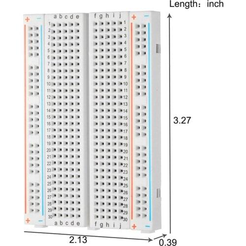 400 Points Breadboard 830 points Breadboard MB-102 Solderless PCB test Board 400 Hole Breadboard MB102 Test Develop DIY