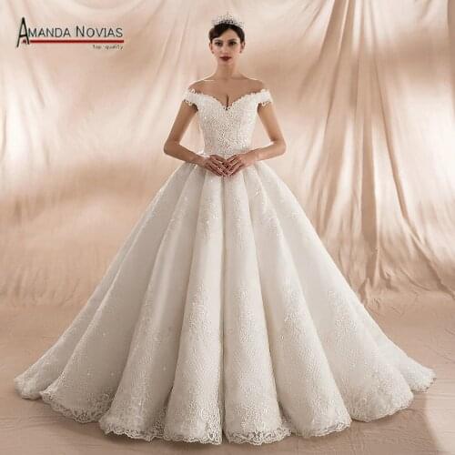 Amanda Novias 2022 Collection Ball Gown Wedding Dresses New Arrival