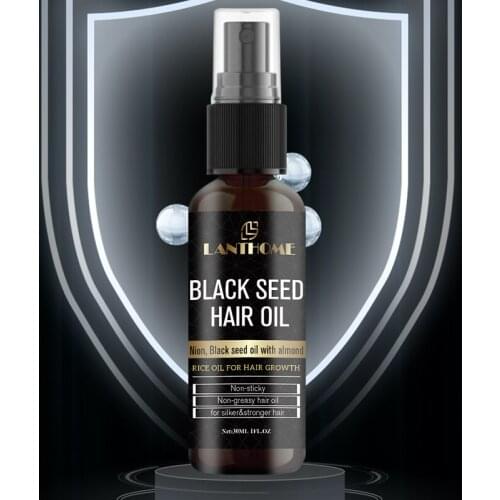 Black seed hair oil prevents hair loss, nourishes and repairs damage, lifting nourishing lotion, repairs damaged hair care
