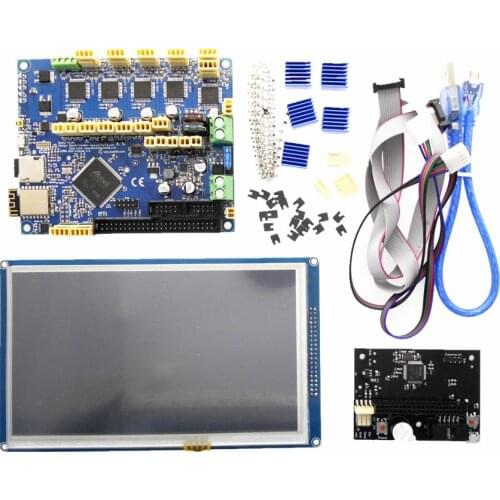 DuoWeiSi 3D Printer Parts for Duet2 wifi V1.04 32-bit motherboard with screen kit panel due V3.0 ESP8266 WIFI module