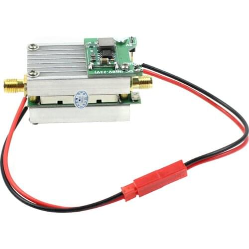 JMT 5.8Ghz FPV Transmitter RF Signal Amplifier amp with FPV Antenna RP-SMA 85mm For Airplane Helicopter Model