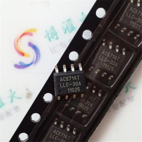 Module ACS714 ACS714TLLC-30A ACS714LLCTR-30A-T SOP8 Original authentic and new Free Shipping