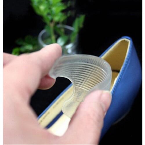 1 pairs After Heel Invisible Silica Gel Stickers Transparent Shoe Pad Insoles self-adhesive Foot Care