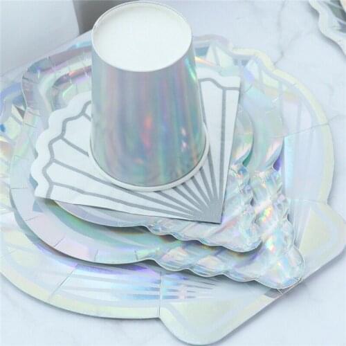 Outdoor Disposable Plates Cups Napkins Paper Cups Juice Cup Baby Shower Birthday Party Supplies Camping Picnic Tablewares