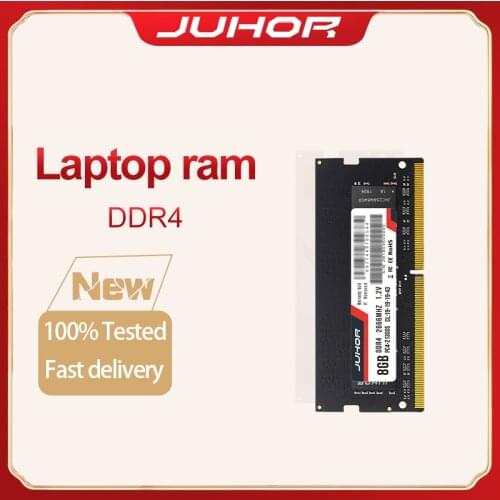 JUHOR RAM memoria RAM ddr4 8GB 16GB laptop sodimm Memory with 2133 2400mhz 2666mhz 1.2V New dimm rams