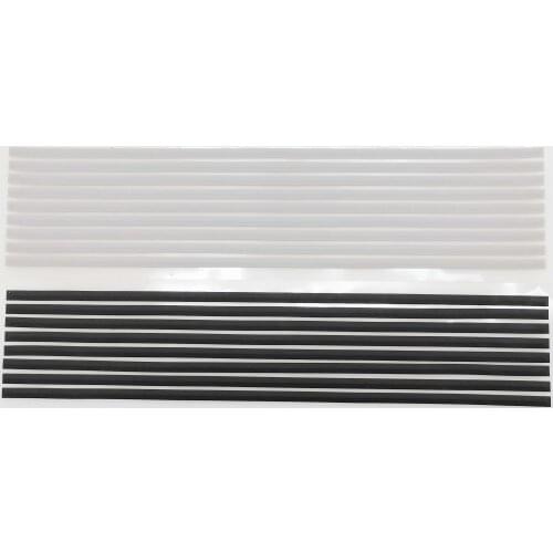 Original Laptop Bottom Case Rubber Pads Foot Strips For HP ENVY 15-ED TPN-C149 Silvery/Black